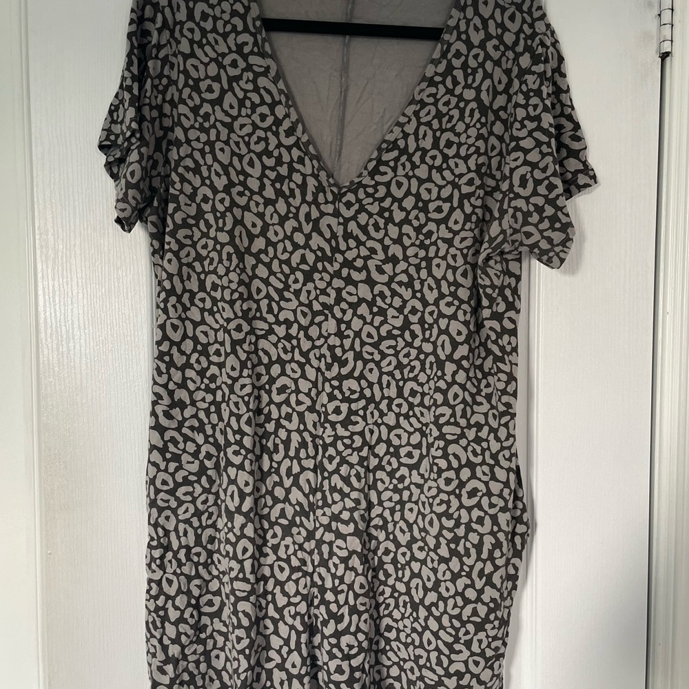 Smash & Tess XXL Lindsay Leopard Romper (shorts)